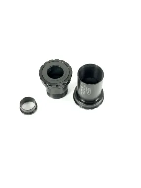 SD Ceramic Bottom Bracket Threaded Lock BB386 Black 24 mm